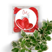 お気に入りの、彼の、または彼女のブライダルシャワーのお土産ギフト ラウンドシール