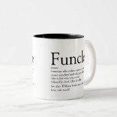 お気に入りのFuncleおじさん現代の定義モダン ツートーンマグカップ (正面右)