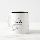 お気に入りのFuncleおじさん現代の定義モダン ツートーンマグカップ (正面左)