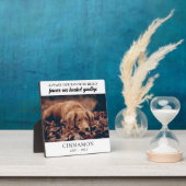 お気に入りのHello Harbest Good Dog Memorial フォトプラーク (インサイチュ)