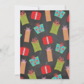 お気に入りのThings Christmas Gift Exchange 招待状 (裏面)