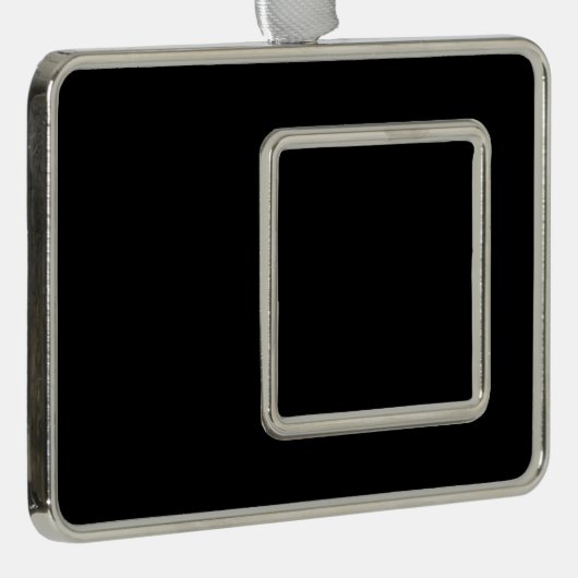 お気に入りカスタマイズもしのもの シルバープレートフレームオーナメント (右)