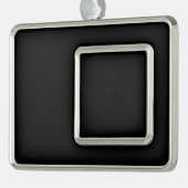 お気に入りカスタマイズもしのもの シルバープレートフレームオーナメント (左)