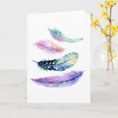 お気に入りカスタムグリーティングカード カード (黄色い花)