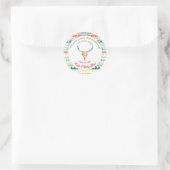 お気に入りステッカー | Bohoシック ラウンドシール (バッグ)