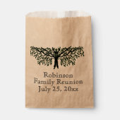 お気に入りバッグ – ファミリー懇親会ツリーと文字 フェイバーバッグ (正面)