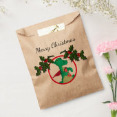 お気に入りバッグ – ホリーの枝を持つフォトサークル フェイバーバッグ (封をした状態)