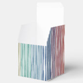 お気に入りボックスウォーターカラーレインボーストライプ フェイバーボックス (オープン)