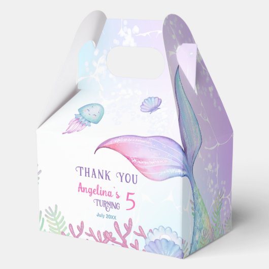 お気に入りボックス航海のをテーマにした誕生日 フェイバーボックス (正面)