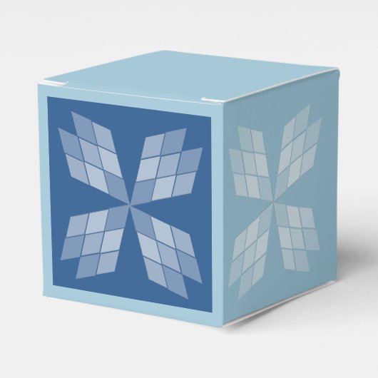 お気に入りボックス – ダイヤモンド花びら フェイバーボックス (正面サイド)