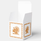 お気に入りボックス – トルコとリーフィガーランド フェイバーボックス (オープン)