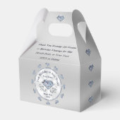 お気に入りボックス、パーティー好意アイディア75誕生日 フェイバーボックス (裏面サイド)