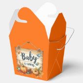 お気に入りボックス – 秋の赤ちゃんシャワーお気に入りボックス フェイバーボックス (オープン)