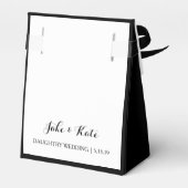 お気に入りボックス – Bro, Groomsman フェイバーボックス (裏面サイド)