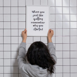 お気に入り感じのトレーニングジムやめウォールアート ポスター