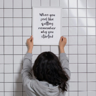 お気に入り感じのトレーニングジムやめウォールアート ポスター