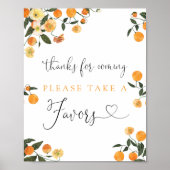 お気に入り感謝していのシンチ来スの赤ちゃんシャワー ポスター (正面)