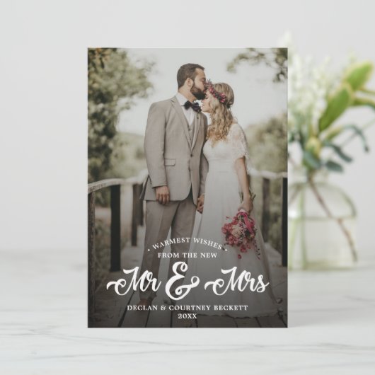 お気に入り新人写真休暇結婚をお願い シーズンカード (スタンド正面)