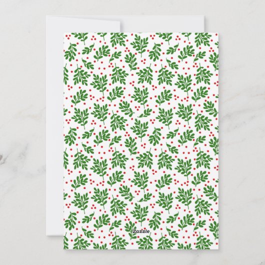 お気に入り新人写真休暇結婚をお願い シーズンカード (裏面)