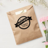 お気に入り箱のキッパーソナライズされたチンから フェイバーバッグ (封をした状態)