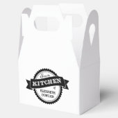 お気に入り箱のキッパーソナライズされたチンから フェイバーボックス (オープン)