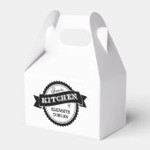 お気に入り箱のキッパーソナライズされたチンから フェイバーボックス (正面サイド)