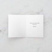 お気に入り考えのカードの個人用設定 サンキューカード (内部)