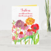 『お気に入り考えるのポピーフラワーガーデン』 カード (正面)
