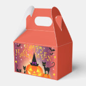 お気に入り飾ボックスとハッピーハローウィンパーティー フェイバーボックス (裏面サイド)