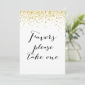 お気に入り5x7インチのサイズを1枚お願い 招待状 (スタンド正面)