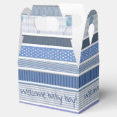 お気に入り/ギフトボックス – ウェルカム男の赤ちゃん! フェイバーボックス (オープン)