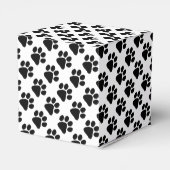 お気に入り/ギフトボックス – Puppy Paw Prints フェイバーボックス (裏面サイド)