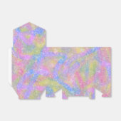 お気に入り/ギフトボックス – Sparkly Pastel Rainbow フェイバーボックス (折り畳みなし)