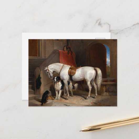 お気に入り、ケンブリッジのプリンス・ジョージのプロパティ シーズンポストカード (正面/裏面インサイチュ)