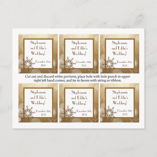 お気に入り タグ クリスマス 銅 ブラー (正面)