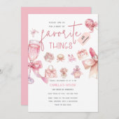 お気に入り | ホリデーツお気に入りのパーティー 招待状 (正面/裏面)