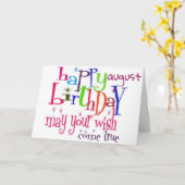 お気に入り****威厳がある****誕生日 カード (黄色い花)