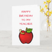 お気に入り**誕生日**をマイ***先生*** カード (黄色い花)