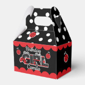 お気に入りBox ladybug誕生日ガール フェイバーボックス (正面サイド)