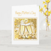 お気に入カスタムりの写真を追加する カード (黄色い花)