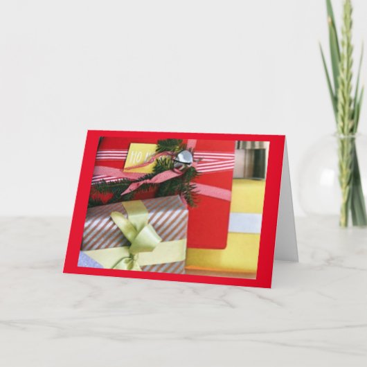 *お気に入来りとハートこのホリデーシーズン カード (正面)