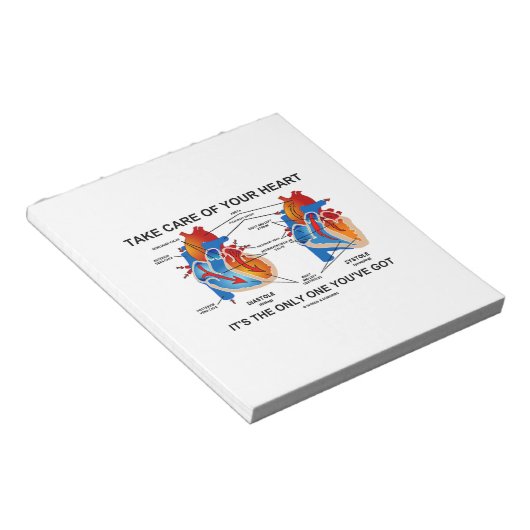 お気に前のハートを取り出せ得 ノートパッド (アングル)