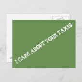 お気に前の税金はがきだよ ポストカード (正面/裏面)