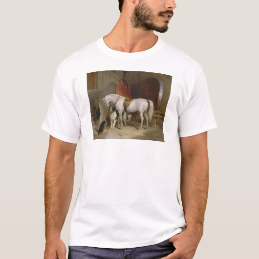 お気に絵を描入り Tシャツ (正面)