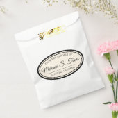 お気に縁ど入りバッグのキッチンからオーバル フェイバーバッグ (封をした状態)