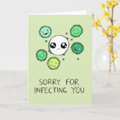 お気の毒に君の携帯カードが届いたよ カード (黄色い花)