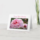 お気の毒に離れなるグリーティングカード カード (正面)