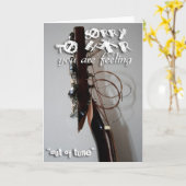 お気の毒感じ-  1 カード (黄色い花)