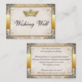 お気華美に入りカードを願う童話ストーリーブック エンクロージャーカード (正面/裏面)