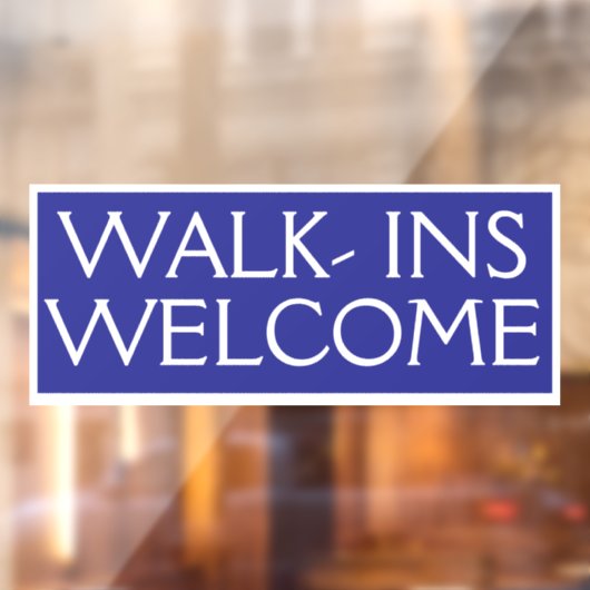 お気軽にお立ち寄りください 店内へ歓迎します ウィンドウサイン (シート2)